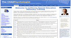 Desktop Screenshot of childpsychologist.com